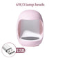 LULAA 54W USB Cabin UV LED Nail Gel Led Lamp for Nails Accessories Professional Material Nail Drying Lamp for All Manicure