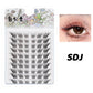 DINGSEN 10 rows Individual Eyelashes Wholesale 10-12mm Cluster Lashes Natural Anime False Kake Eyelashes Extension Makeup