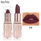 12 Colors Glitter Shiny Lipstick Waterproof Long Lasting Pearlescent Shimmer Lip Tint Diamond Easy Color Lipstick Deluxe Makeup