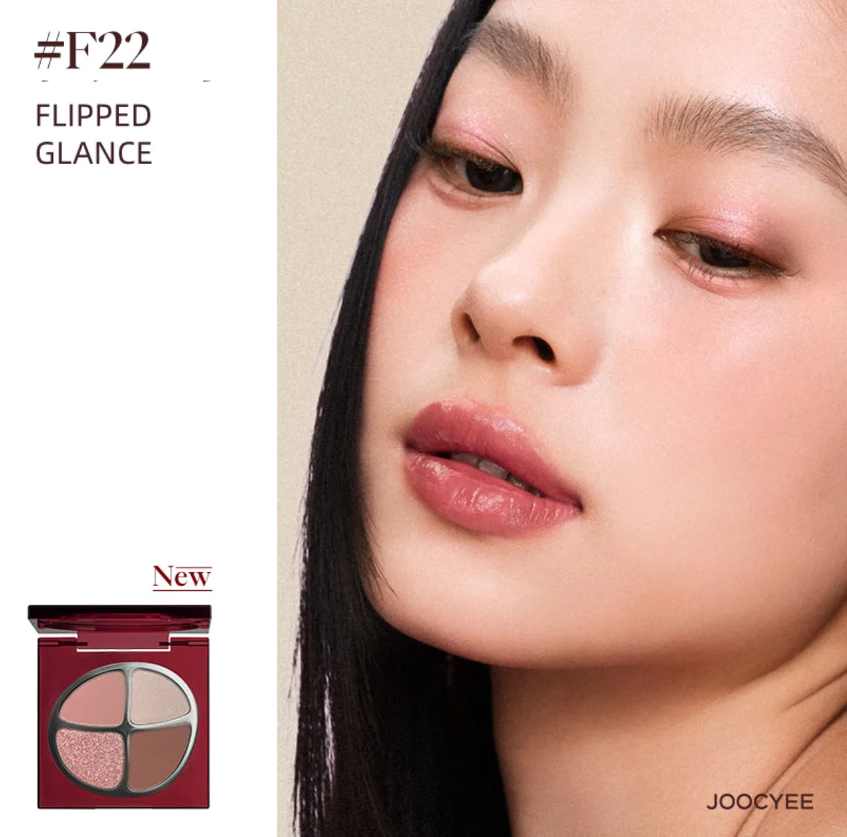 Joocyee Christmas Makeup Collection LIP N CHEEK BALM GLAZED OR MATTE Eyeshadow MULTI PURPOSE CREAM Lipstick blush cream Original