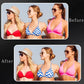 Silicone Bra Inserts Gel Bra Push Up Breast Pads Bra Padding Bust Enhancer For Sports Bra Swimsuit Cleavage Enhancers Pads