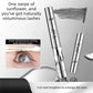 Waterproof Spiral Brush Head Mascara - Steel Tube Long-lasting Easy To Apply - Suitable for Beginners Party Makeup Mascara