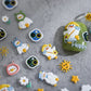 Gold Snowflake Bowknot Snowman Lovely Christmas 3D Self Adhesive Nail Art Sticker Rhinestone 5D Embossed Reliefs Manicure Decals