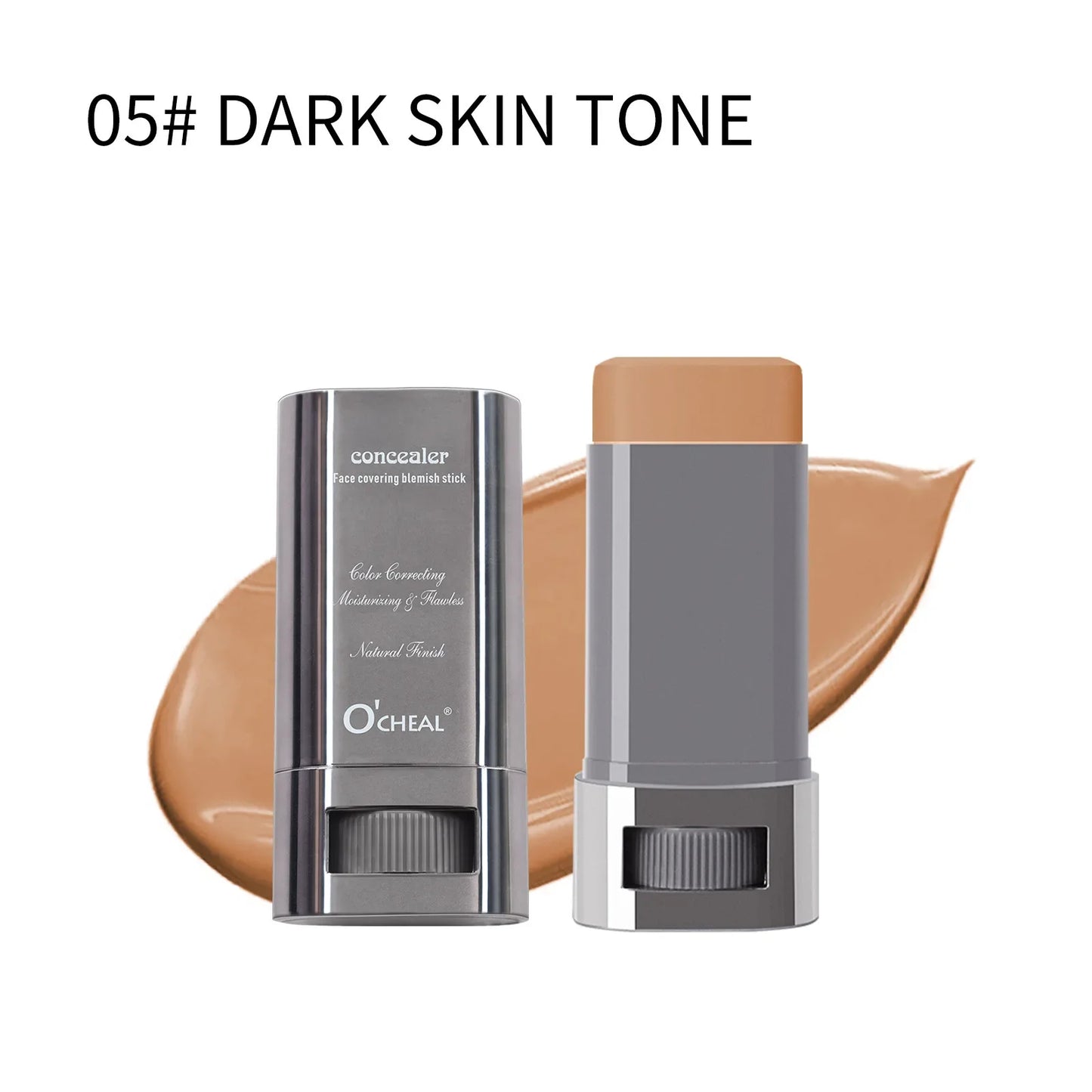 TVLV eraser foundation make-up stick 20g, with brush to brighten skin liquid foundation, long-lasting makeup concealer