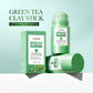 SADOER Green Tea Face Masks Stick Clay Mask Shrink Pores Deep Blackhead Remover Facial Cleansing Moisturizing