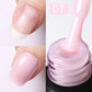 BORN PRETTY Milky Jelly Rubber Base Gel for Gel Nail Polish 15ml Russian Self-leveling Nude Color Soak Off Semi Permanent UV Gel
