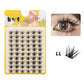 DINGSEN 10 rows Individual Eyelashes Wholesale 10-12mm Cluster Lashes Natural Anime False Kake Eyelashes Extension Makeup