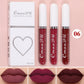 New 3pcs/set Liquid Lipstick Waterproof Long Lasting Cosmetic Black Blue Purple Green Matte Lip Gloss Nude Lip Tint Stain Makeup