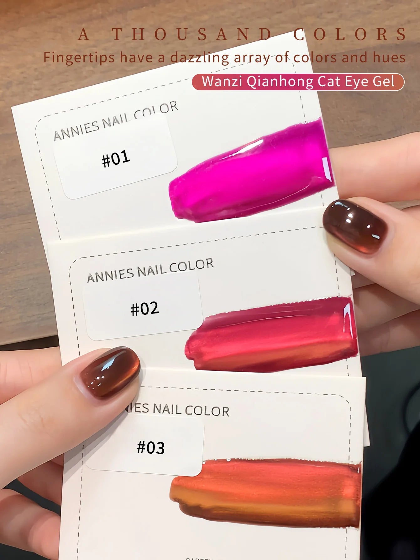 Jelly Red Glass Cat Eye Gel Polish 12ML Holographic Glitter Shimmer Translucent Red Color Magnetic Nail Polish Salon DIY at Home