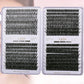 Thick & Fluffy DIY Cluster Lashes 30D/100D Mixed Density Mixed Length Individual Eyelash Extension