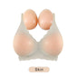 LERVANLA Artificial Silicone Breasts Forms Pads Fake Boobs Chest Women's Silicone Underwear Eexy Breast Padded Bra Becomes Big