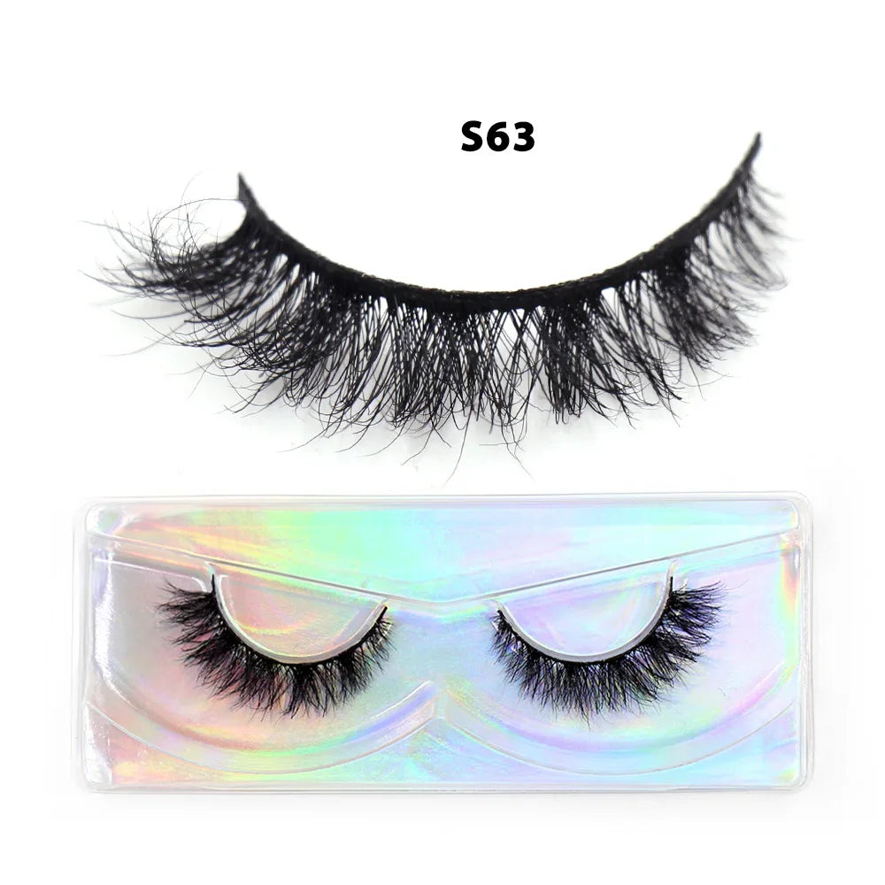 Half Eey Lashes Soft Mink Lashes Reusable Foxy Eyes False Eyelashes Natural Fluffy Makeup Tools Extension Fake Lashes Maquiagem