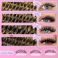 200/800 Pcs Lash Book Kit 8-16mm Premium Lash Extensions 30D 40D 50D 60D Reusable False Eyelashes for Beginners
