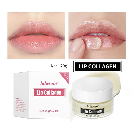 Moisturizing&Hydrating Lip Collagen Repairs Dry Strengthens Lip Barrier Prevent Lip Tears Or Oremature Wrinkles Soft Lips Mask