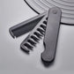 Multi Functional Men's Folding Comb Oil Head Comb Back Comb Wide Tooth Texture Styling Comb Portable Travel Folding Comb
