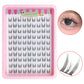 10 Rows Cat Eye Single Cluster Fake Eyelashes Natural Cosplay Makeup False Eyelashes Self-adhesive Natural Wispy Lash Extension