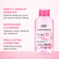 USHAS Makeup Remover Cleaning Water Moisturizing Gentle Soothing Sensitive Facial Makeup Remover Soft Makeup Remover