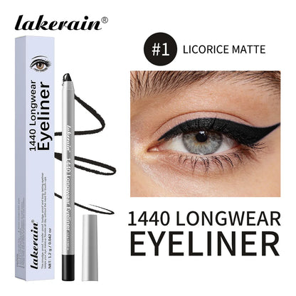 Longwear Eyeliner Smooth Precise Tip Waterproof Smudge-proof Long Lasting Wear Rapid Shaping Soft Mist Makeup Smokey Eyeliner