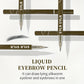 0.008mm Ultra Fine Eyebrow Pen Long Last Smudge Proof Waterproof Sweat-Proof High Pigmented Easy Applying Liquid Eye Brow Pencil