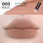 HYNTOOR Gothic Lip Gloss Pure Black Silver Matte Moisture Mirror Finish Low Saturation Long-Lasting Halloween Makeup
