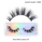 LEHUAMAO Maquiagem Short Natural Soft Mink Lashes Volume Fluffy Wispy Lashes 12mm-15mm False Eyelashes Eyelash Extensio Makeup