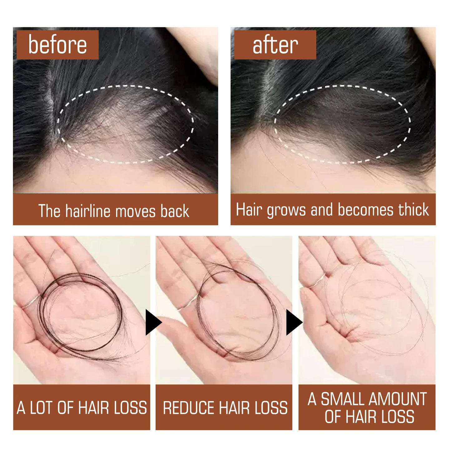 100% Pure Organic Hair Mask Batana Oil Hair Growth Oil Natural Treatment Nourish Reduce Hair Loss Anti-Breakage Hair Products