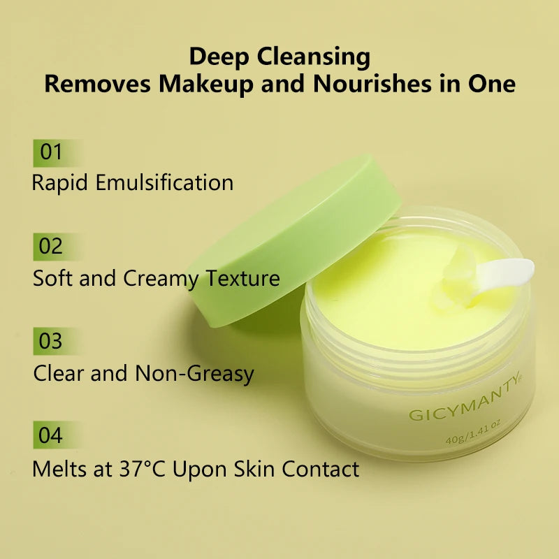 Cleansing Balm Is Refreshing And Non Greasy It Easily Removes Light Makeup And Heavy Makeup It Moisturizes Without Drying Out