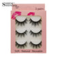 Faux Cils 3 Pairs False Eyelashes Natural Long 3D Mink Lashes Soft Fluffy Wispy Handmade Fake Lashes Eye Makeup Tools Maquiagem