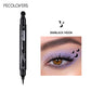 Star Liquid Eyeliner Black Moon Stamp Eye Liner Pencil 2 in 1 Waterproof Long-lasting Easy Applying Eye Eyeliner Pen Makeup