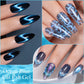 PUENTE 7.5ML Vibrant Blue Cat Eye Gel Nail Polish High Glossy Long-Lasting Soak Off UV Semi-Permanent Nail Art Varnish Manicure