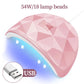 LULAA 54W USB Cabin UV LED Nail Gel Led Lamp for Nails Accessories Professional Material Nail Drying Lamp for All Manicure