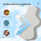 3pcs Soft Graphene Lining Reusable Thin Sanitary Pads Leakproof Washable Women Panty Liner Hygiene Menstrual Pads