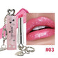 Velvet Lipstick Metallic Shine Long Lasting Moisturizing No Grainy Highly Pigmented 3D Diamond Glitter Heart Love Lipstick