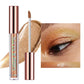 Women Pearlescent Face Liquid Eyeshadow Highlighter Shiny Eyeliner Glitter Eyeshadow Waterproof Brighten Eyes Makeup Beauty