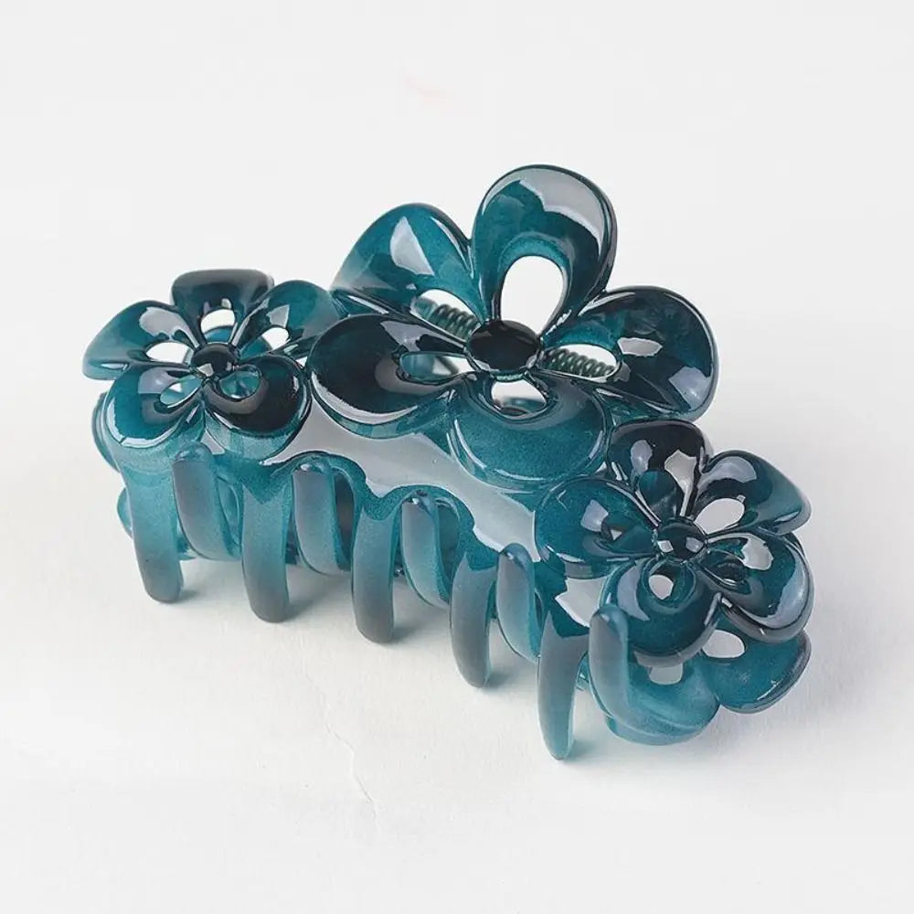 Fashion Sweet Flower Hair Clip Wash Up Accessories Headwear Hair Pins Resin Hair Claw Women