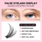DIY Lashes Extension Kit Eyelashes 200 PCS Clusters Lash Bond and Seal Makeup Tools for Gluing  Lashes Gluing Glue  Accessories