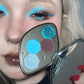Girlcults Makeup Pressed Glitter Eyeshadow Palette Shimmer Matte Chameleon 4 Color Long Lasting Eye Shadow Cosmetics Full Set