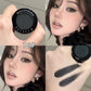 Monochrome Matte Brown Eyeshadow Makeup Waterproof Lasting Shiny Green Eye Makeup Natural Brighten Eyeshadow Highlighter Palette