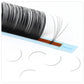 AGUUD 16 Rows Eyelash Extensions Individual 5-25mm Faux Mink Russian Volume Makeup Lashes Black Cashmere Eyelashes For Extension