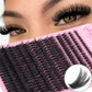 280 Clusters of 60D False Mink Eyelashes D Curl Natural Eyelash Extensions Russian Strip Individual Eyelashes Makeup Tool