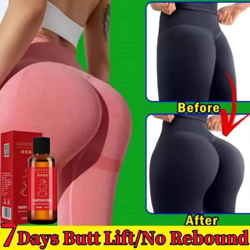 Big Ass Butt Enhancer Essential Oil Effective Hip Buttock Enlargement Body Massage Product Hip Lift Up Butt Beauty Oil Body Care