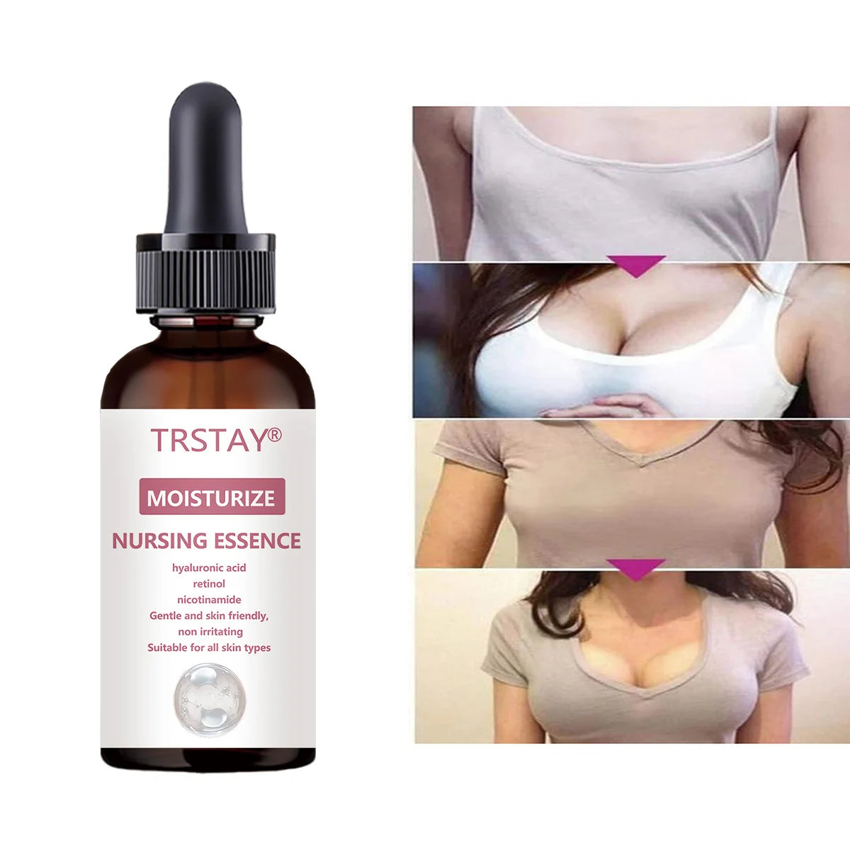 5ML/15ML/30ML/50ML/Women Breast Enlargement Oil Essential Oils Firming Enhancement Breast Enlarge Big Bust Enlarging Bigger Ches