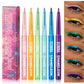 Shiny Chameleon Metallic Blue Eyeliner Gel Pen Eyeshadow Multicolor Eye Liner Pearlescent Polarized Glitter Eyes Pigment Makeup