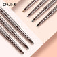 DNM 7-color Option Double-head Triangular Eyebrow Pencil with One Eyebrow Brush Naturally Easy To Color and Draw Brow Pencil