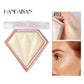 Natural Diamond Highlighter Powder 5 Color Shimmer Contour Nose Shadow Brightening Face Makeup Cosmetics Palette