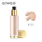 O.TWO.O Liquid Foundation Smooth Invisible Pores Conceal Flawless Makeup Base 8 Colors Waterproof Face Cosmetics 30ml
