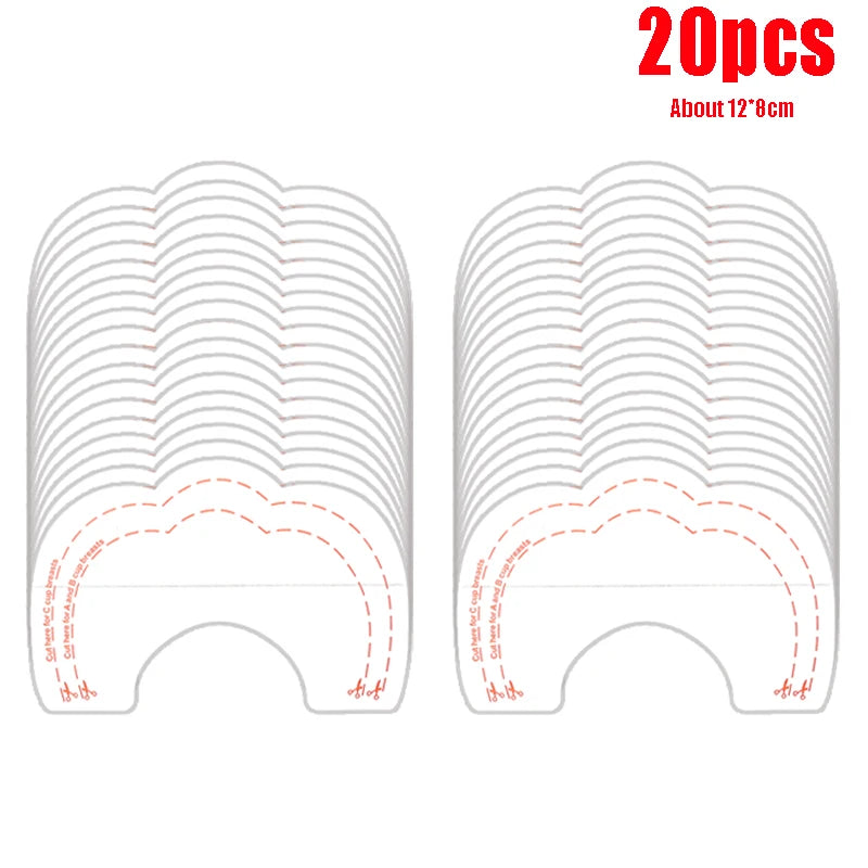 20Pcs Breast Lift Tape Adhesive Nipple Cover Bra Push Up Invisible Bra Stickers Pasties for Party Dress Underwear Accessories