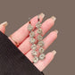 2pcs Sparkling Rhinestone Long Hair Clip Vintage Socialite Style Hairstyle Embellishing Wedding High-end Party Temperament Item