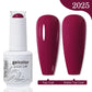 Arte Clavo 15ml Rose Red Pink Color Gel Nail Polish Autumn Winter Hot Sale Long Lasting Soak Off For Manicure Nail Art Gel
