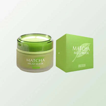 LAIKOU Matcha Mud Face Mask Deep Cleansing Oil-Control Clay Facial Mask Moisturizing Packs Facial Korean Skin Care Mud Masks